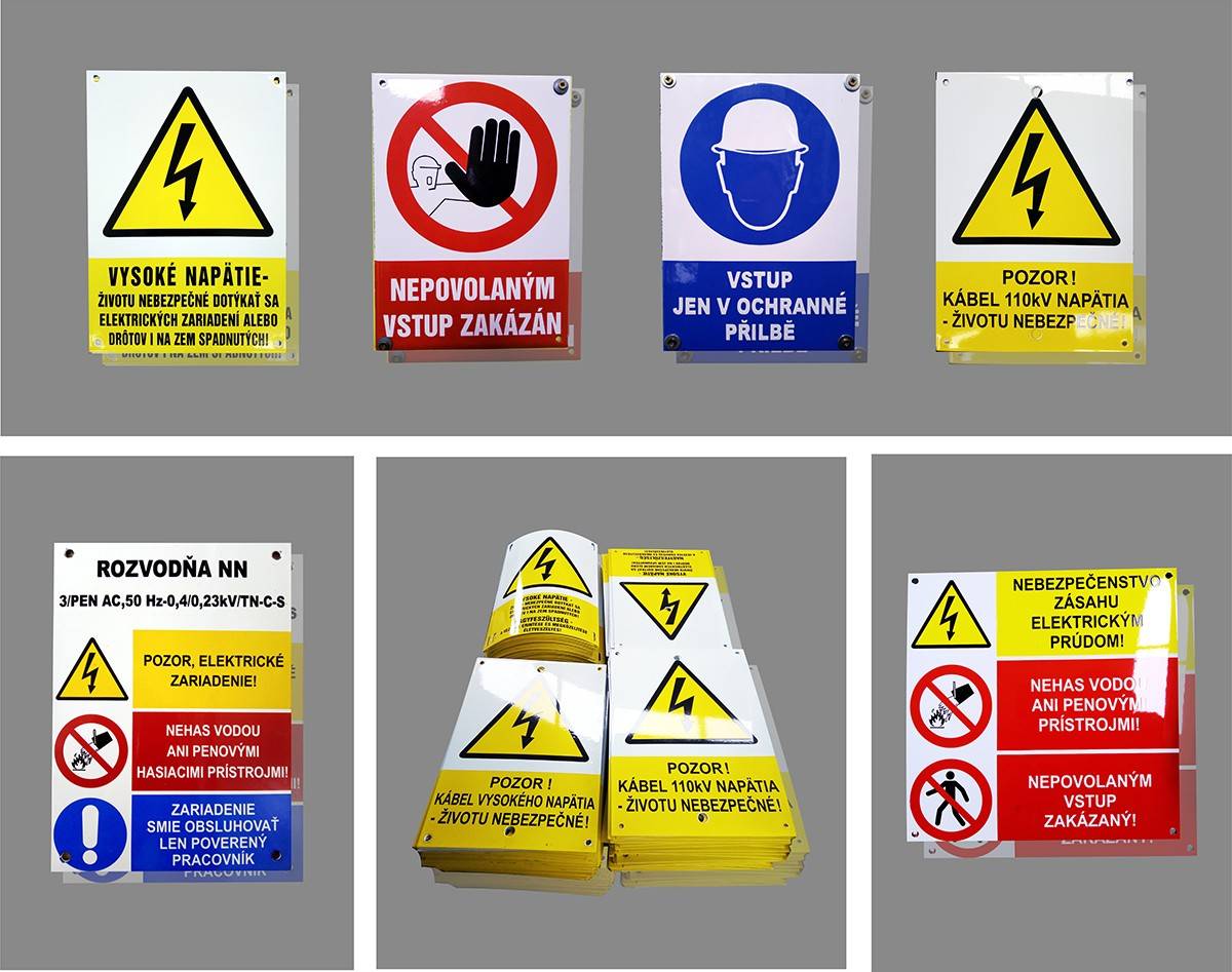 Safety and warning signs